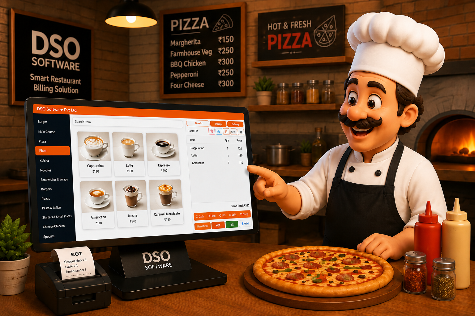 Cafe POS Dashboard