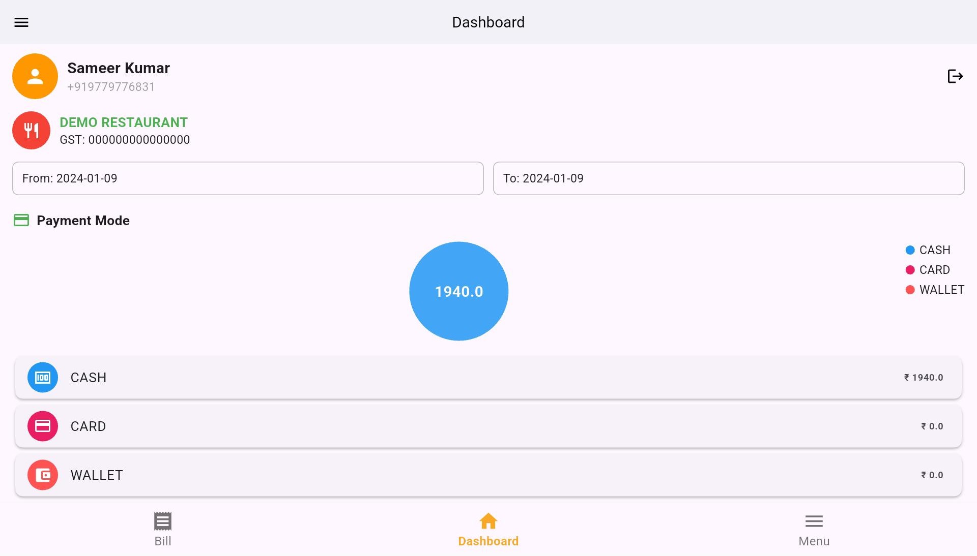 Juice Reports Dashboard