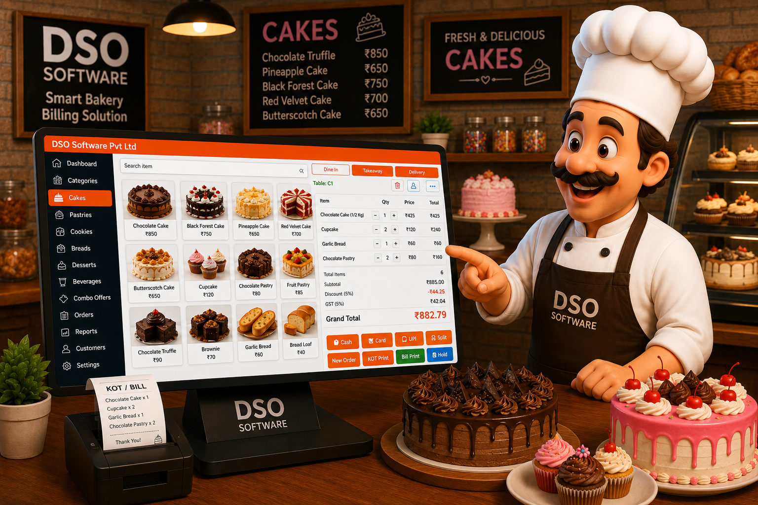 Bakery POS Dashboard