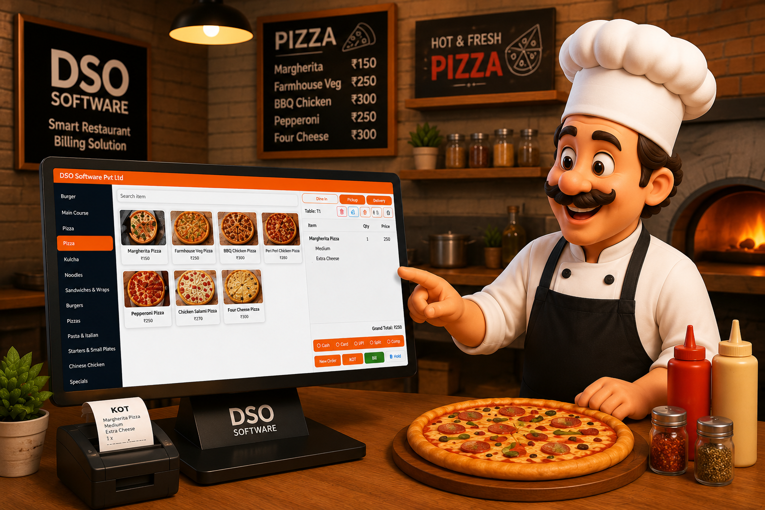 Pizza POS Dashboard